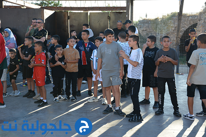 موكب كأس العالم المتجول في جلجولية برعاية جمعية غيث